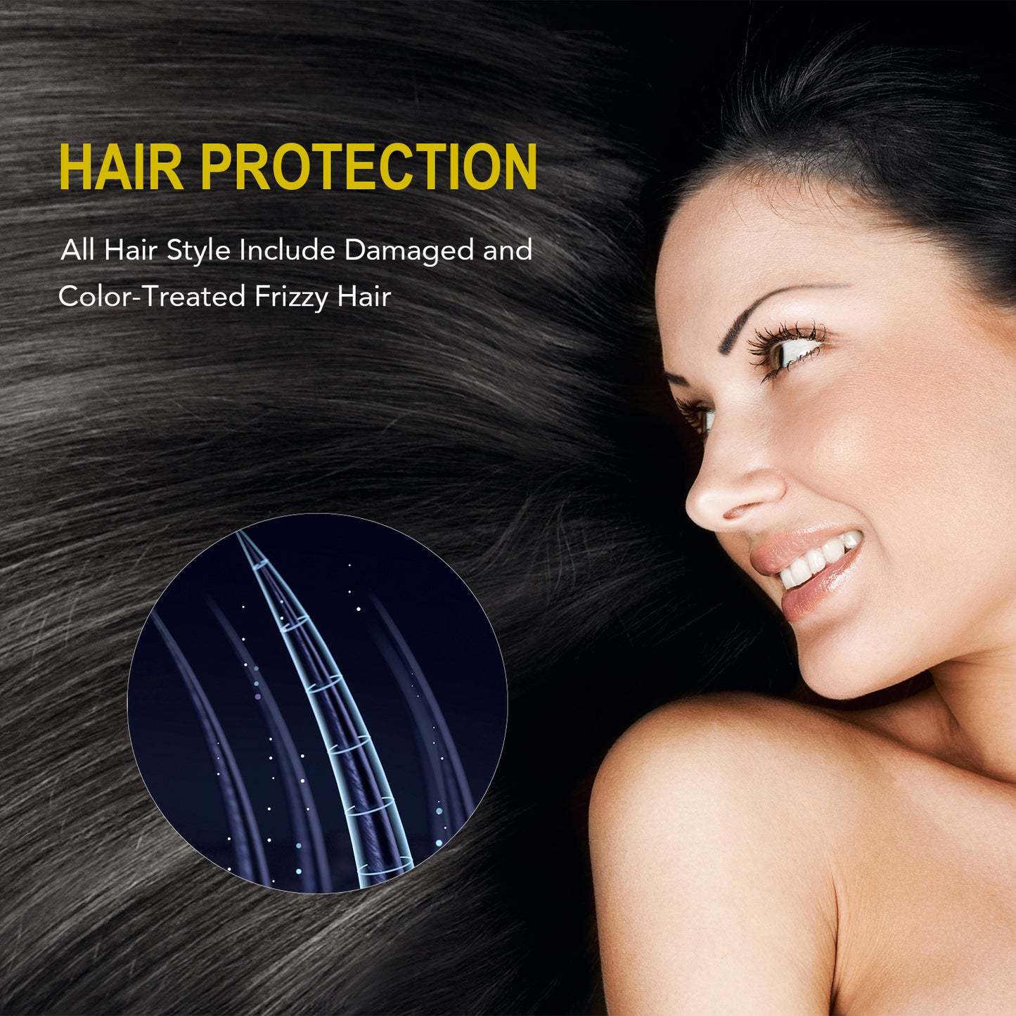 Lanvier Professional Argan Oil Heat Protectant for Hair -6.8 Oz