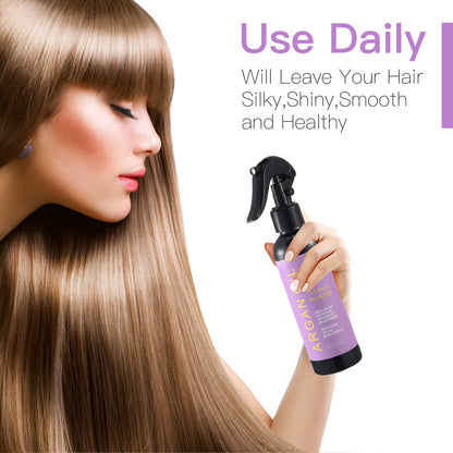 Lanvier Professional Argan Oil Heat Protectant for Hair -6.8 Oz